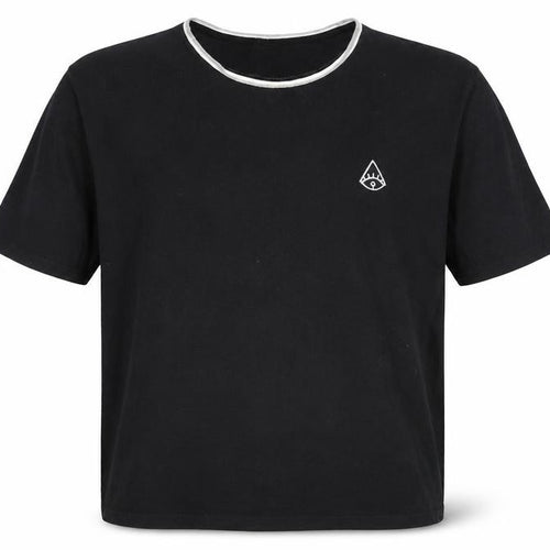 Shanaman Tees Men's Black 2XL T-Shirt Logo Accent