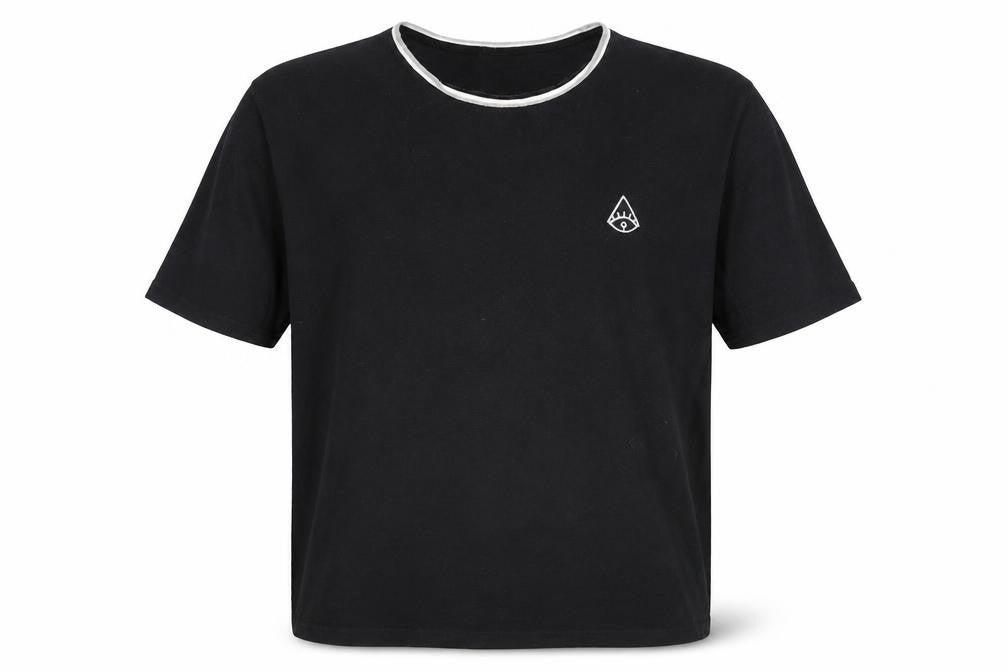 Shanaman Tees Men's Black 2XL T-Shirt Logo Accent
