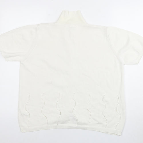 Marks and Spencer Women's Ivory Cardigan, Size 16