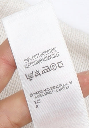 Marks and Spencer Women's Ivory Cardigan, Size 16
