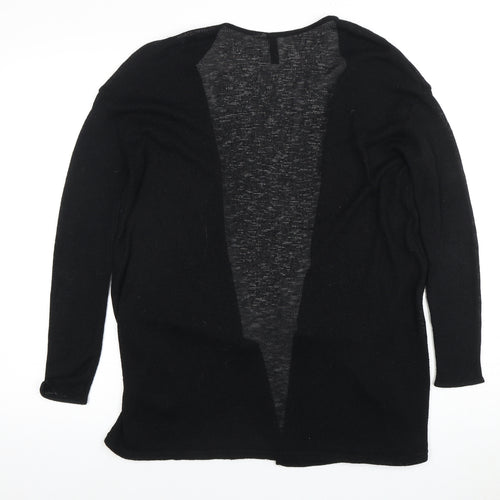 H&M Women's Black Open Front Cardigan S Lightweight