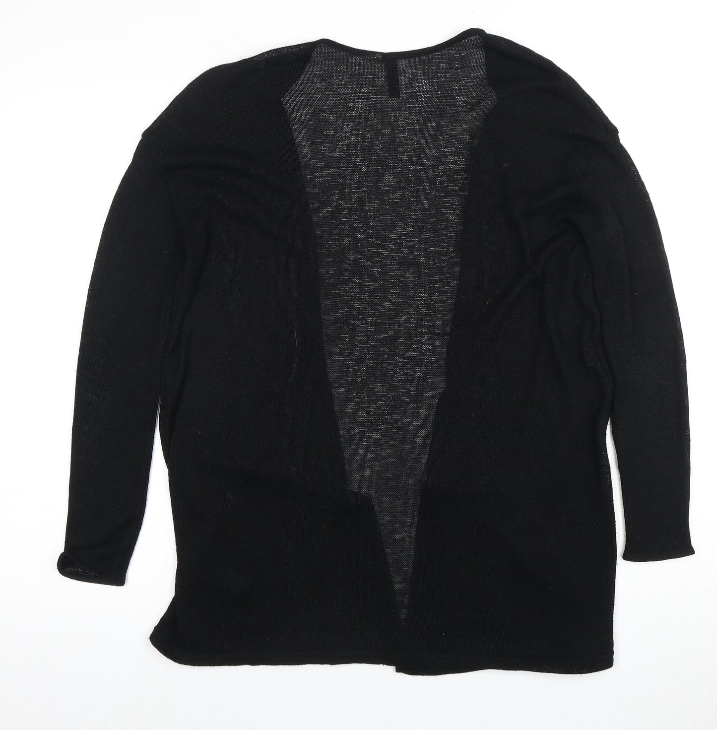 H&M Women's Black Open Front Cardigan S Lightweight