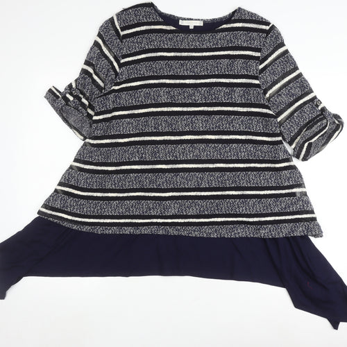Lakeland Women's Multicoloured Striped Tunic, Size 14