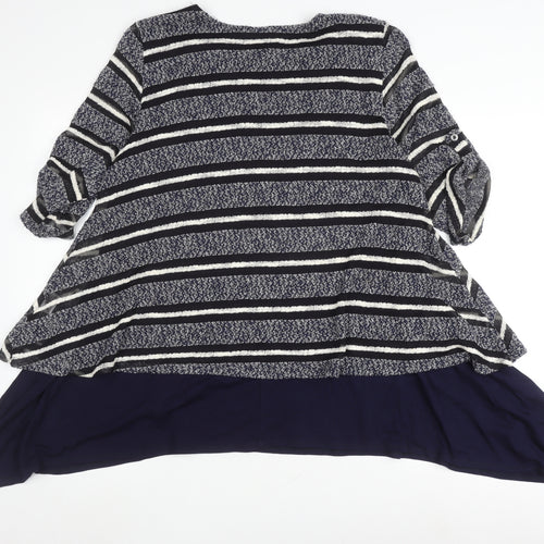 Lakeland Women's Multicoloured Striped Tunic, Size 14