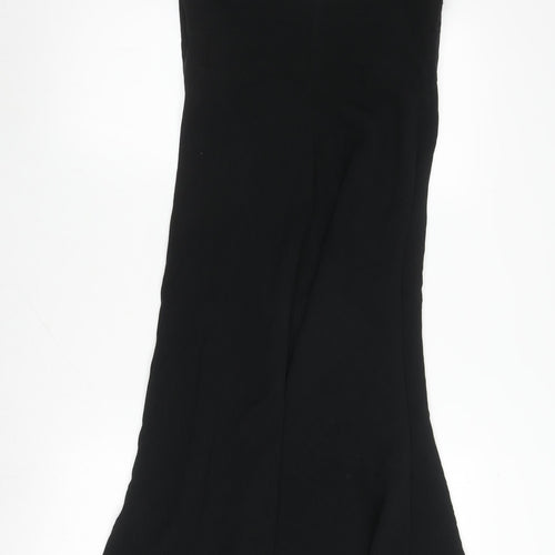 Jigsaw Black Slip Dress, Size 10, Elegant Evening Wear