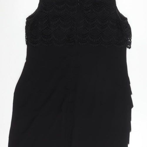 Debenhams Women's Black Petite Sleeveless Dress