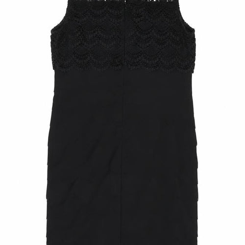 Debenhams Women's Black Petite Sleeveless Dress