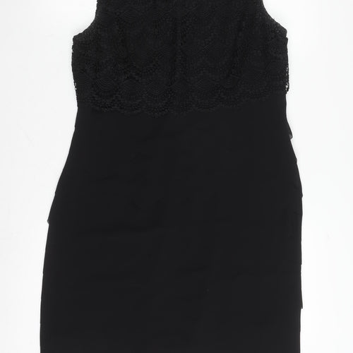 Debenhams Women's Black Petite Sleeveless Dress