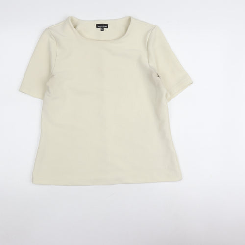 Warehouse Women's Beige T-Shirt, Size 12, New