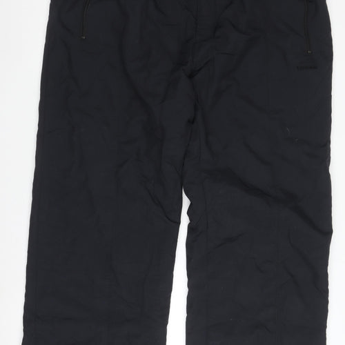 Krakatau Men's Black 5XL Snow Pants - Winter Belted