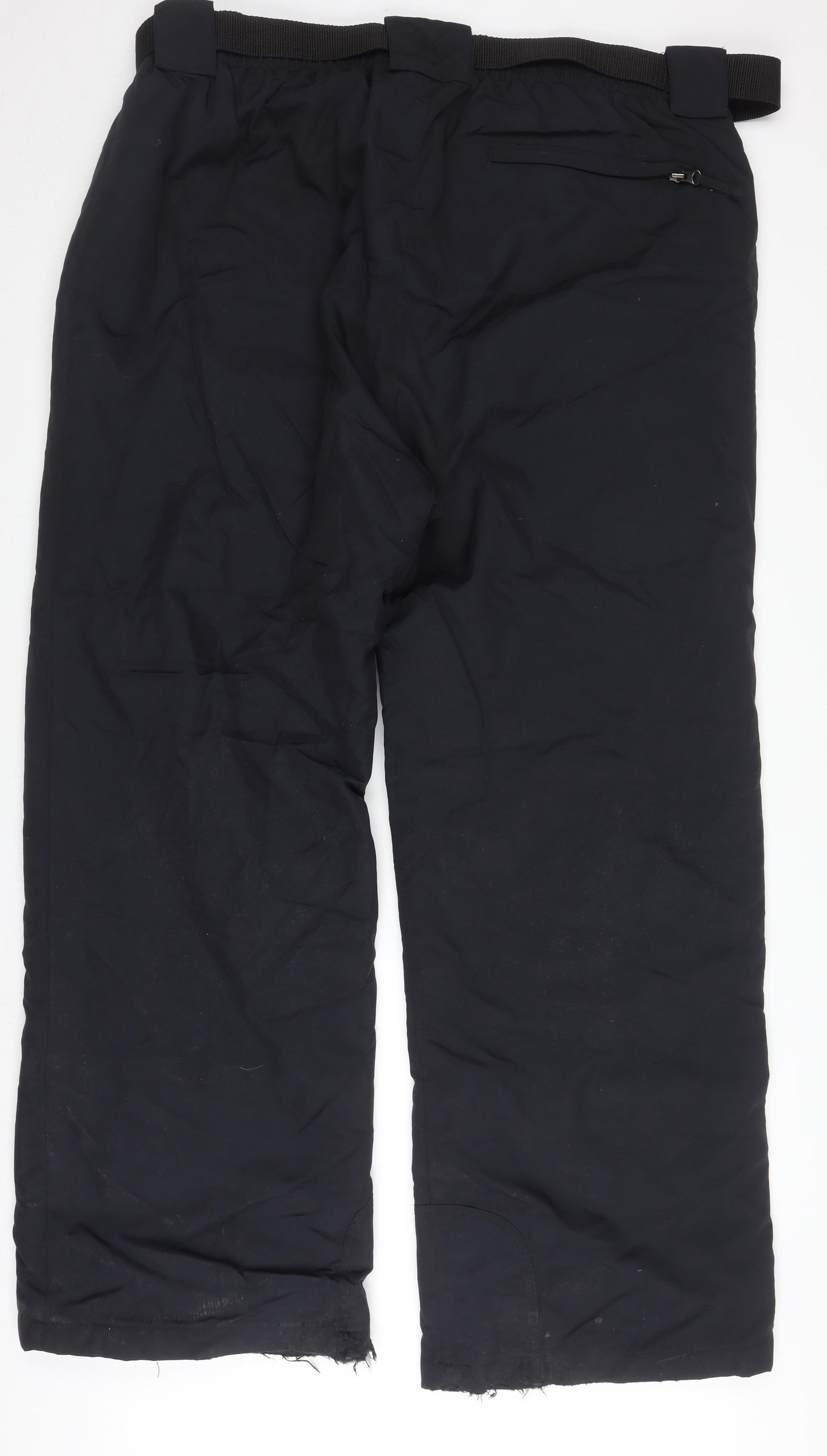 Krakatau Men's Black 5XL Snow Pants - Winter Belted