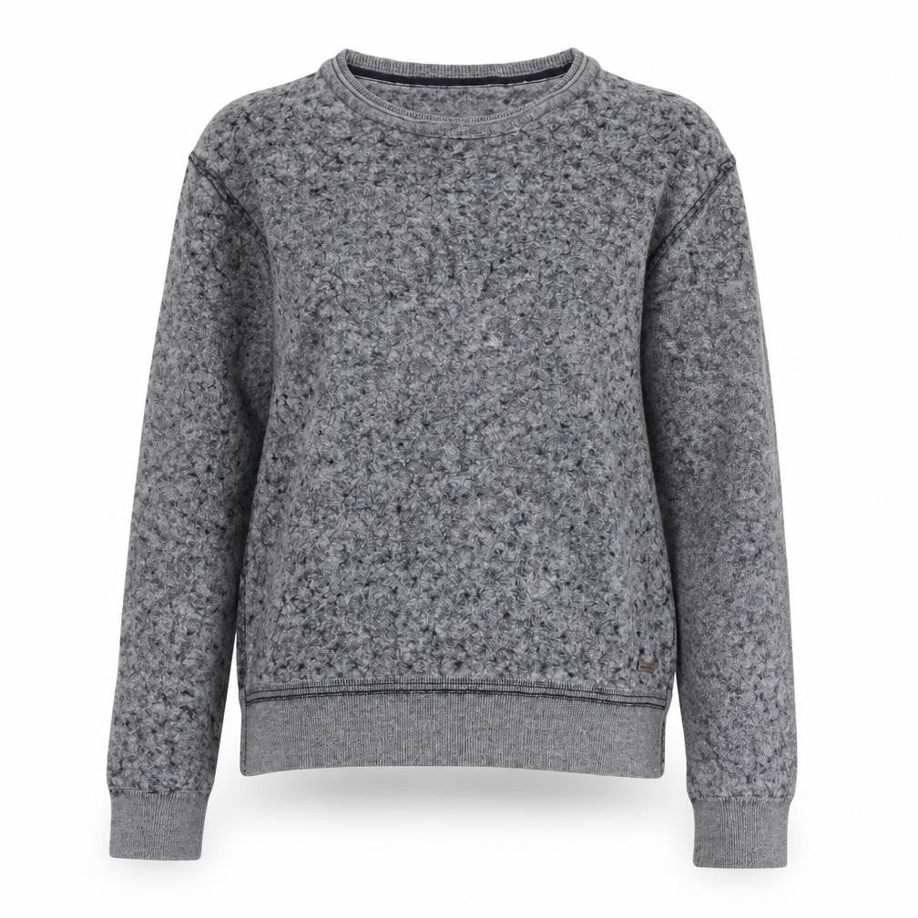 Front view of Hugo Boss Grey jumper, unisex l, crew neck