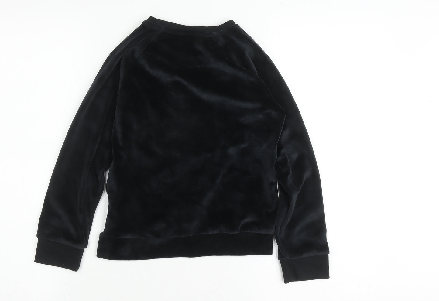 Marks and Spencer Girls Black Star Wars Velour Sweatshirt M