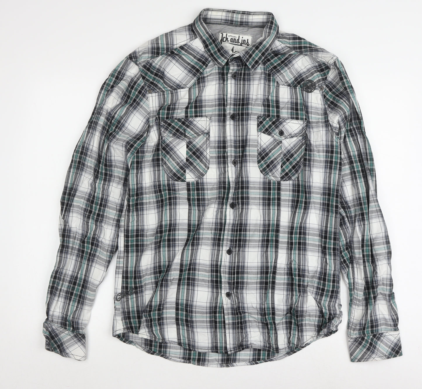 Jack & Jones Men's Multicoloured XL Plaid Shirt
