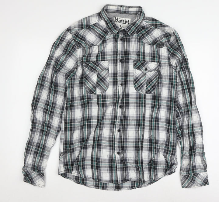 Jack & Jones Men's Multicoloured XL Plaid Shirt