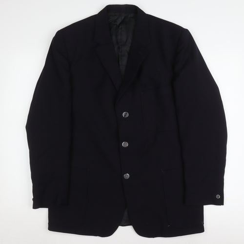 Austin Reed Men's Blue Wool Blazer, Size 40, Classic Fit