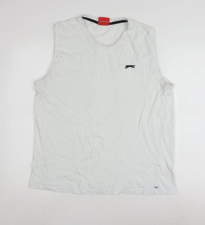 Slazenger Men's White XL Tank Top