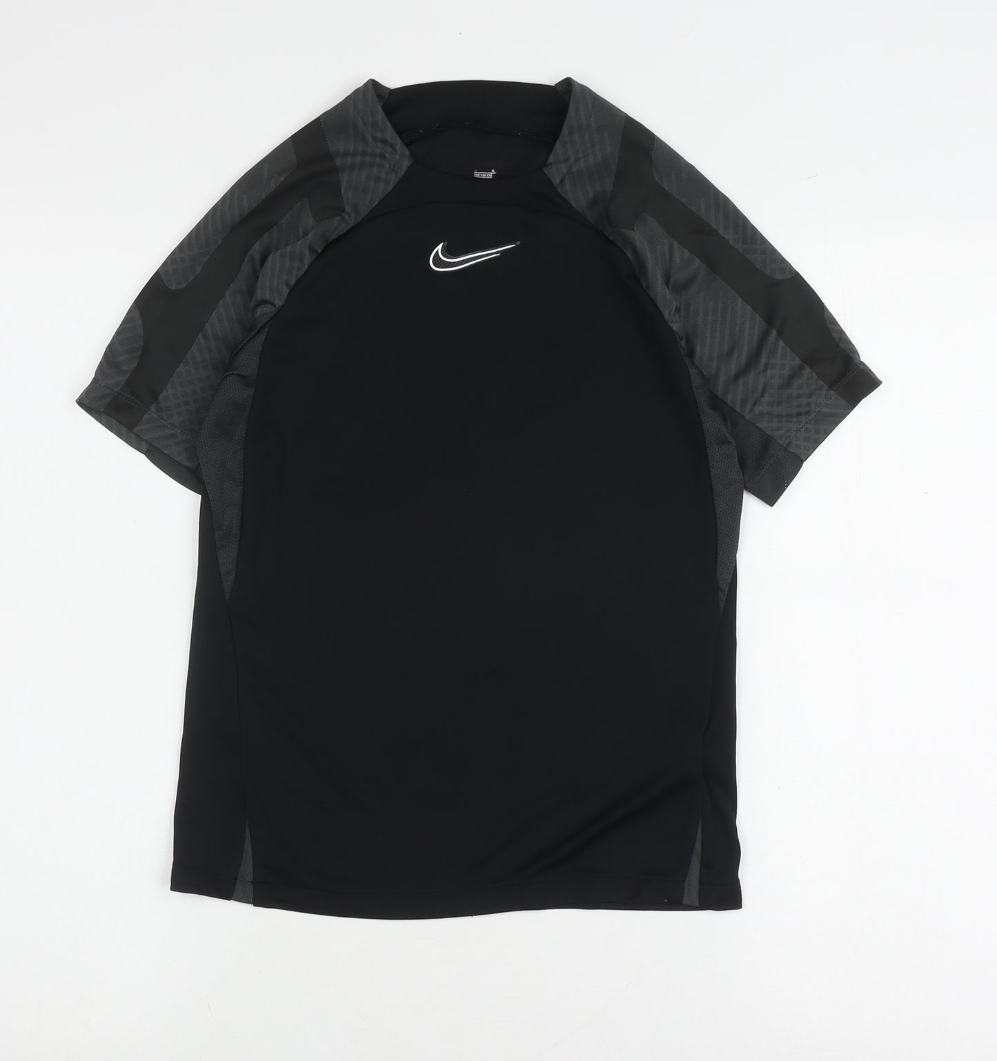 Nike Boys Black Athletic T-Shirt Size 11-12 Years