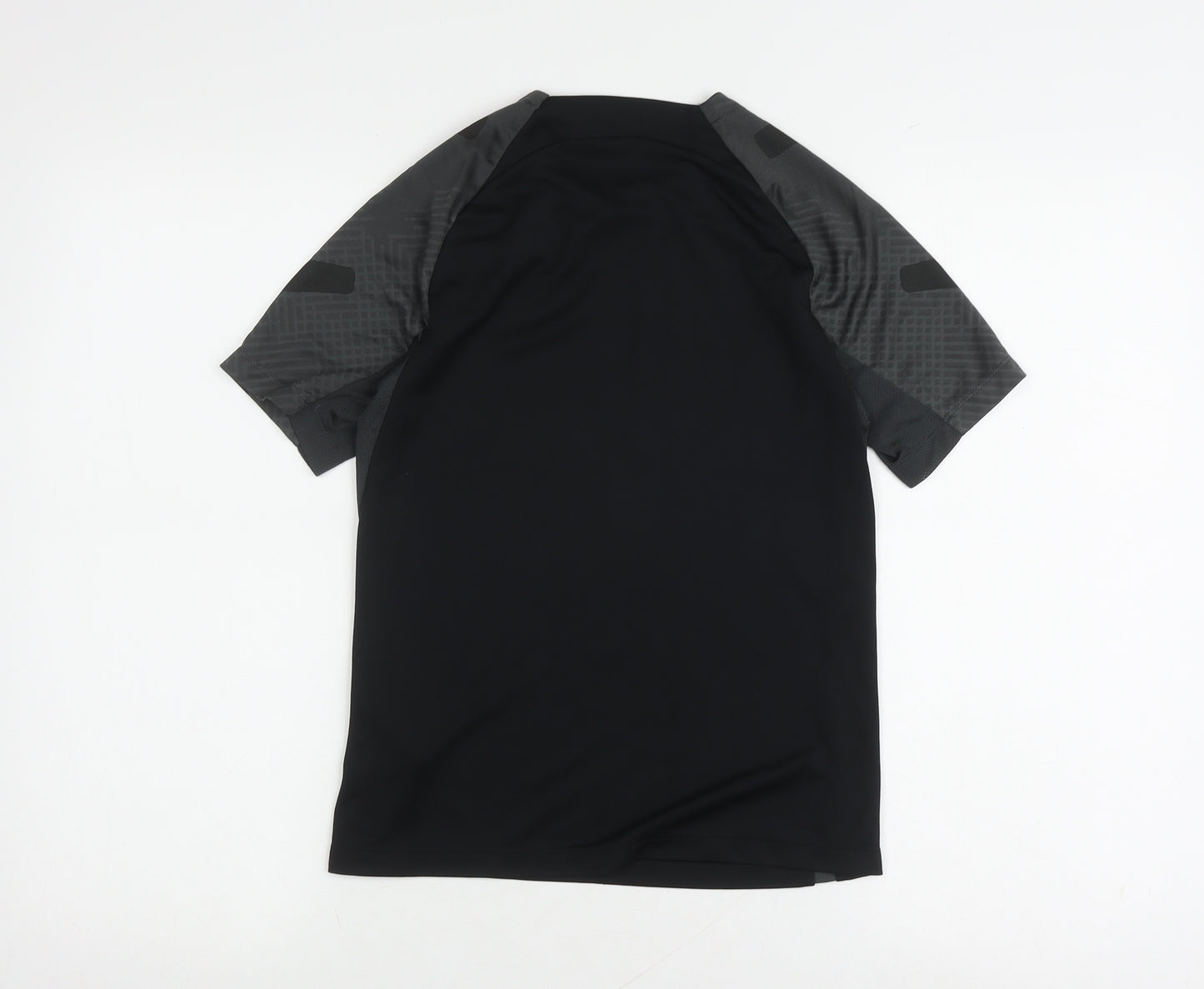 Nike Boys Black Athletic T-Shirt Size 11-12 Years