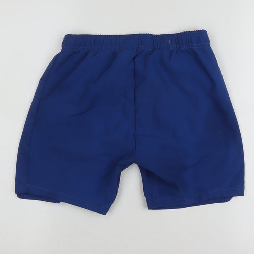 Umbro Boys Blue Football Shorts Size L Athletic Fit