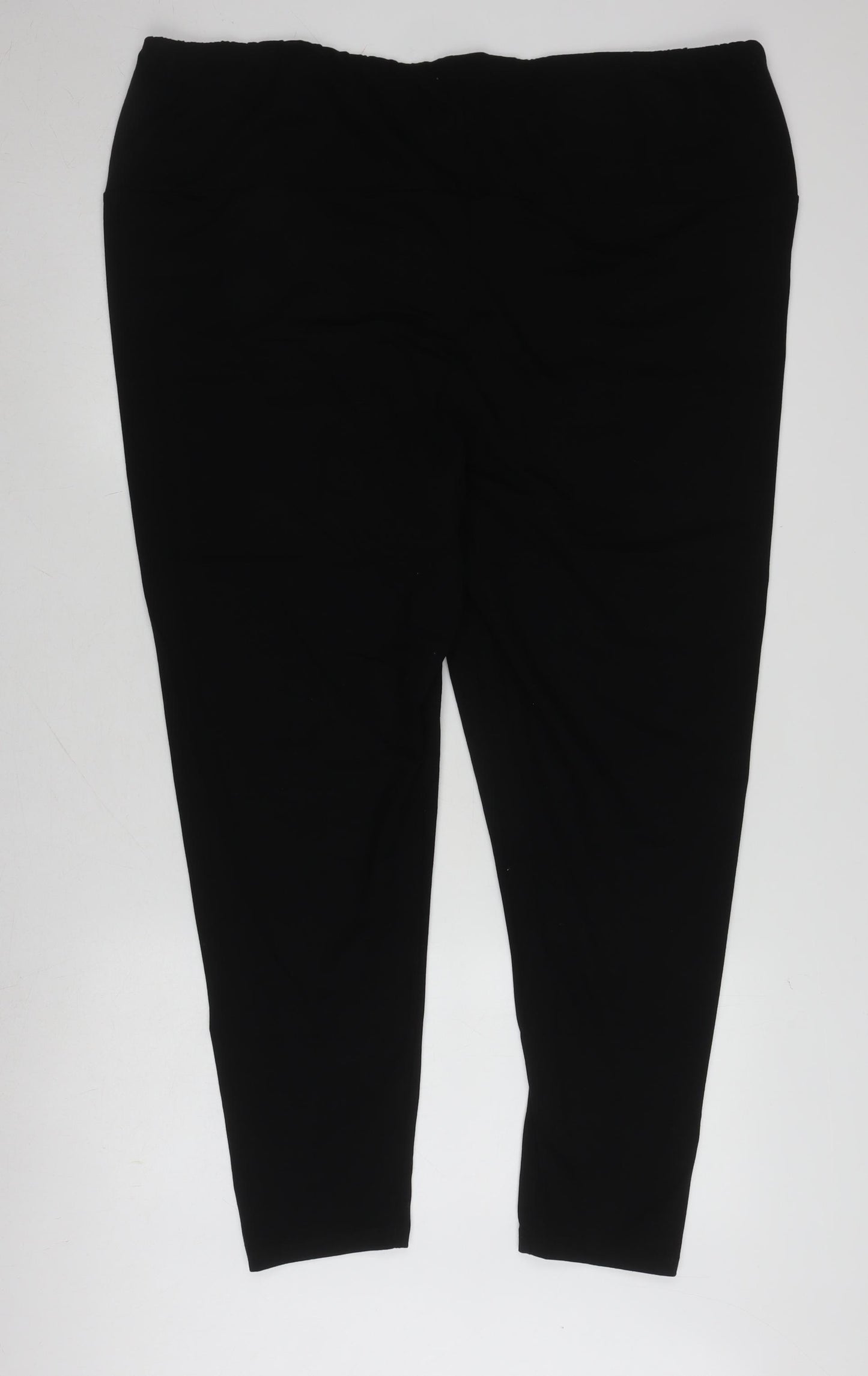 Capsule Women's Black Leggings Size 28 Plus Elasticated