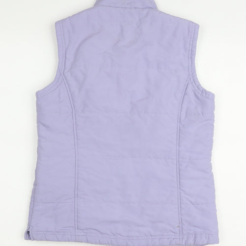 Tulchan Women's Purple Waistcoat, Size S, Button-Down