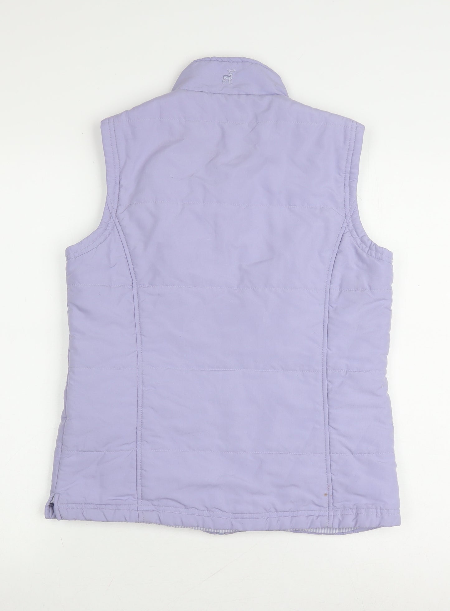 Tulchan Women's Purple Waistcoat, Size S, Button-Down