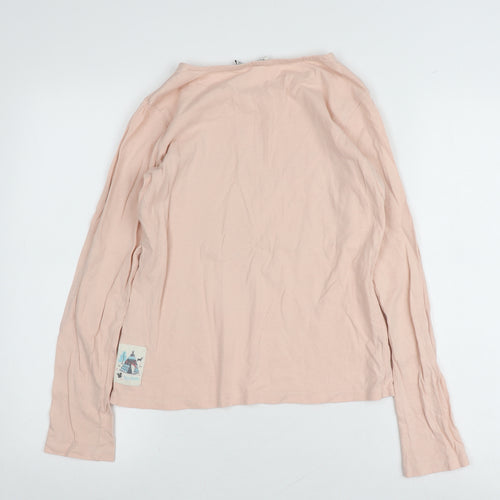 Fat Face Girls Pink Floral Long Sleeve T-Shirt 12-13 Years