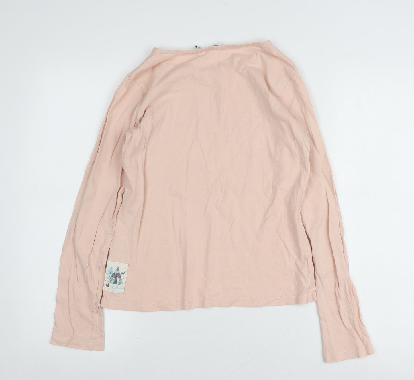 Fat Face Girls Pink Floral Long Sleeve T-Shirt 12-13 Years