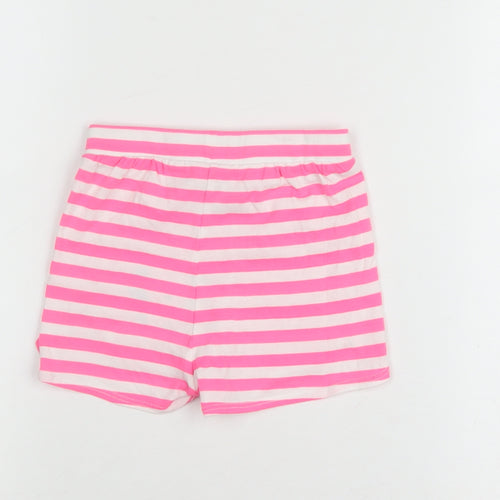Disney Girls Pink Striped Minnie Mouse Shorts 2-3 Years