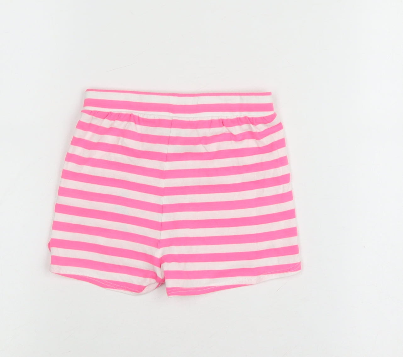 Disney Girls Pink Striped Minnie Mouse Shorts 2-3 Years