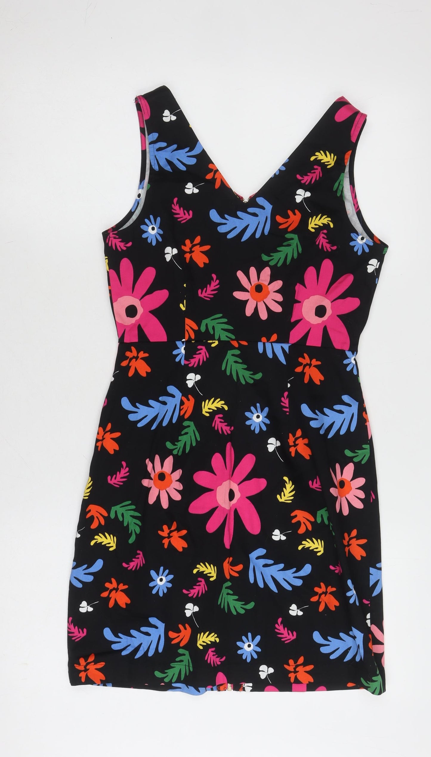 Louche Women's Multicoloured Sleeveless Pencil Dress Size 8