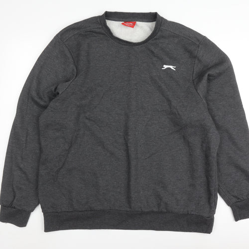 Slazenger Men's Grey XL Pullover Sweatshirt