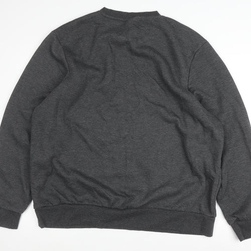 Slazenger Men's Grey XL Pullover Sweatshirt