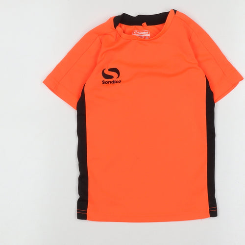 Sondico Boys Orange Football Training T-Shirt 3-4 Years