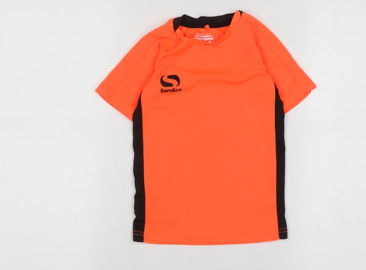 Sondico Boys Orange Football Training T-Shirt 3-4 Years