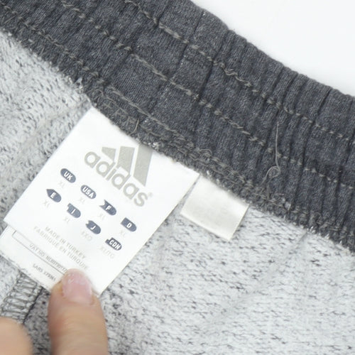 Adidas Men's Grey Sweatpants XL - Gym & Training Pants