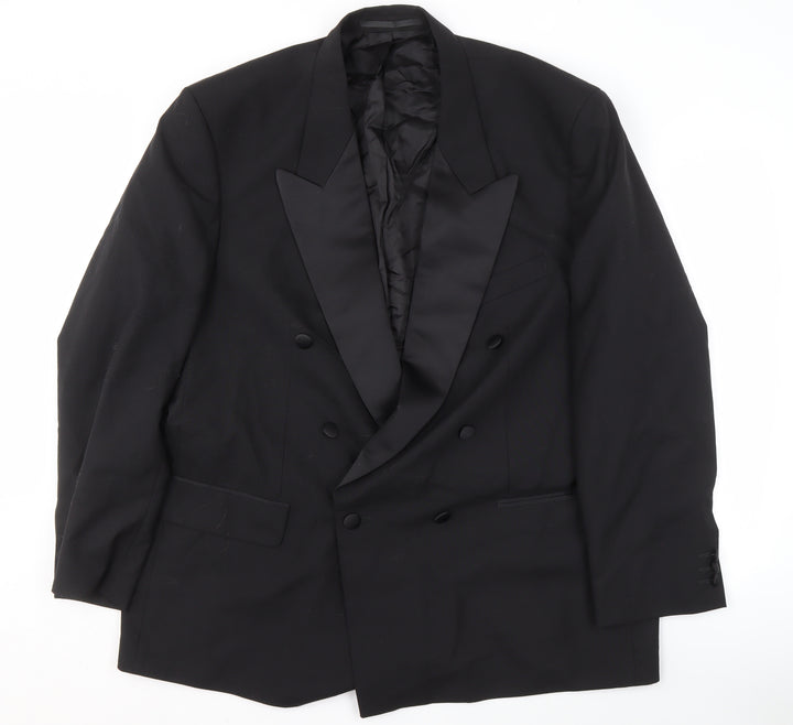 House of Fraser Men's Black Tuxedo Blazer, Size 46R