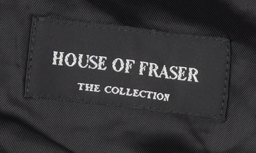 House of Fraser Men's Black Tuxedo Blazer, Size 46R