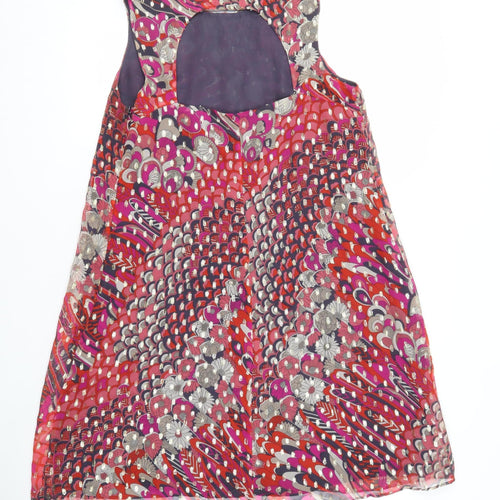 Monsoon Women's Multicolour Shift Dress Size 14