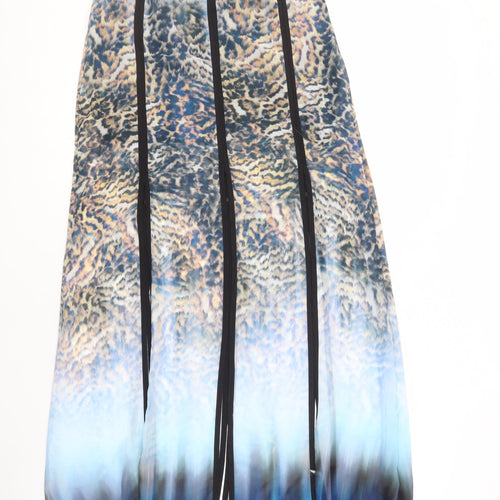 River Island Women's Multicoloured Pleated Skirt