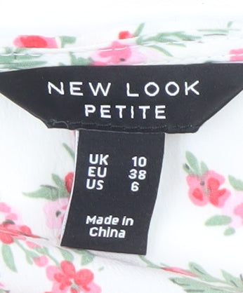 New Look Women's Petite Floral Dress Size 10