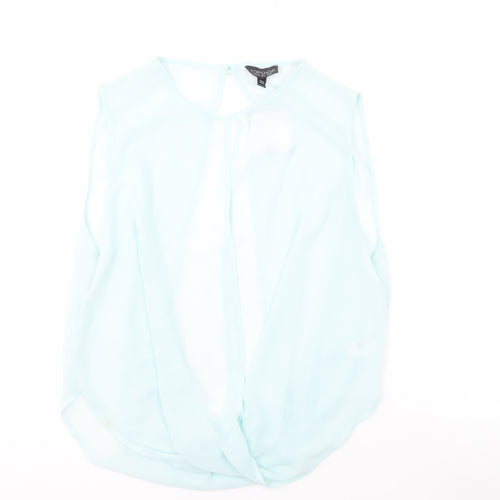Topshop Women's Blouse, Size 10, Sleeveless, New