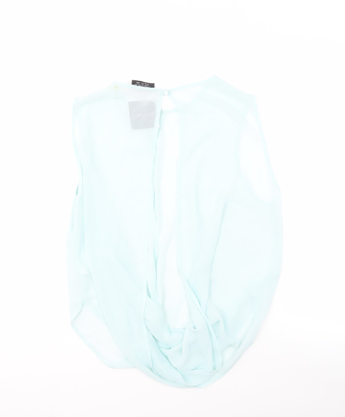 Topshop Women's Blouse, Size 10, Sleeveless, New