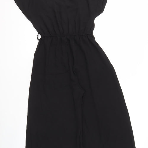 New Look Women's Black Jumpsuit Size 10 Short Sleeve