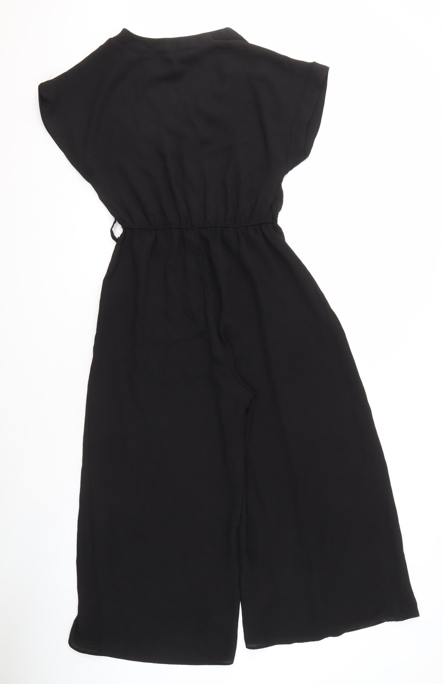 New Look Women's Black Jumpsuit Size 10 Short Sleeve