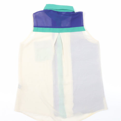 Foreign Exchange Women's Colourblock Sleeveless Blouse - S