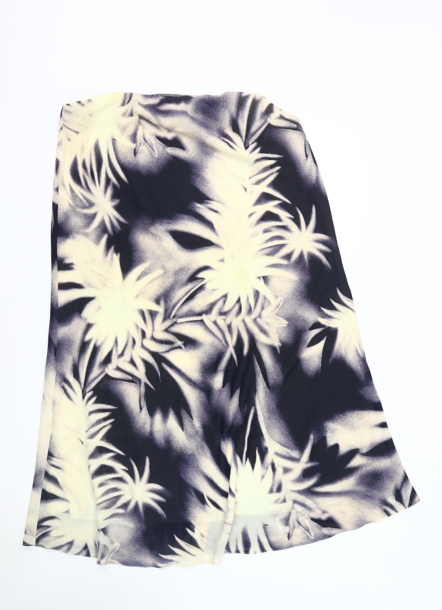 Chianti Women's Black Floral Midi Skirt Size 18