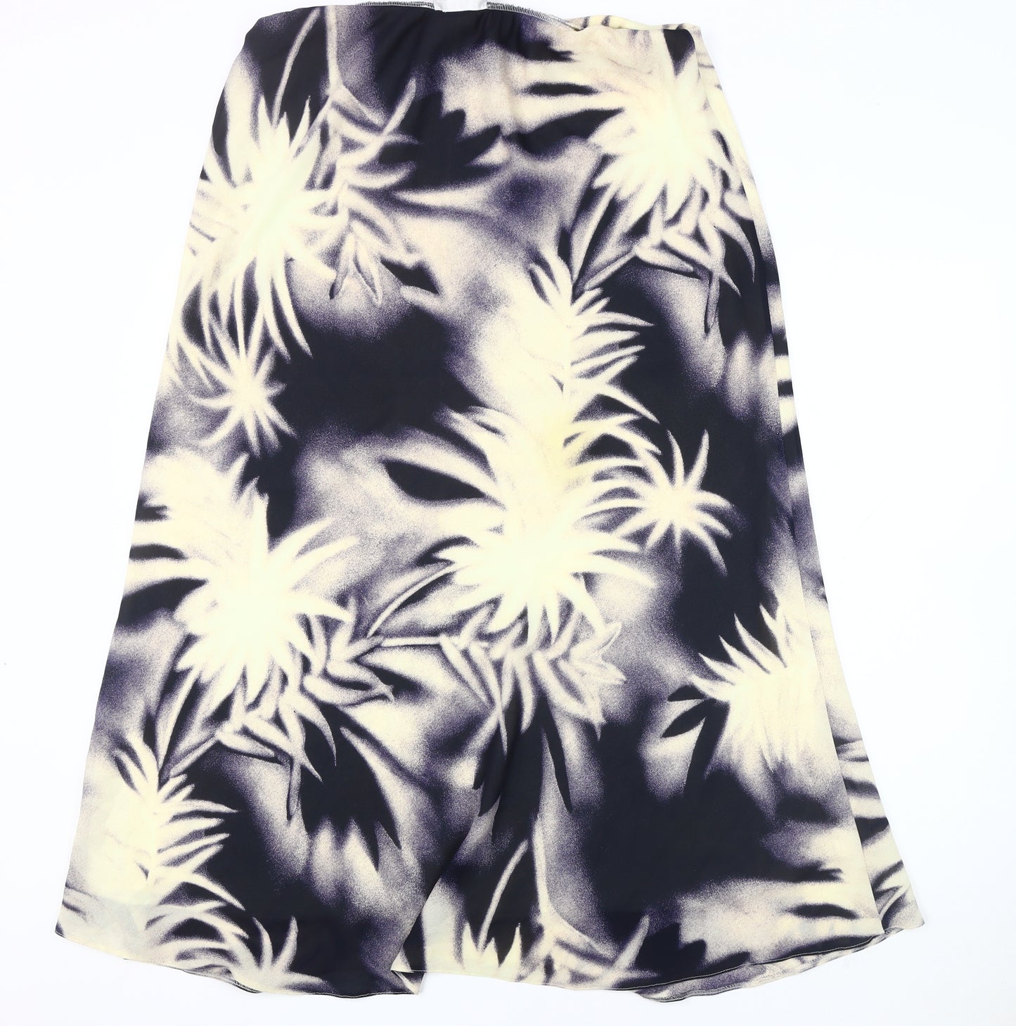 Chianti Women's Black Floral Midi Skirt Size 18