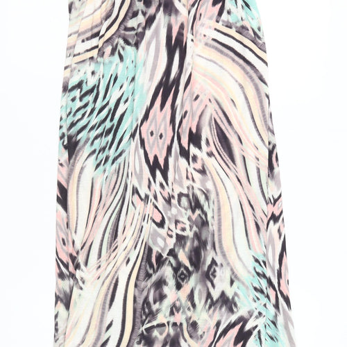 Miss Selfridge Petite Multicoloured Dress, Size 8, Animal Print